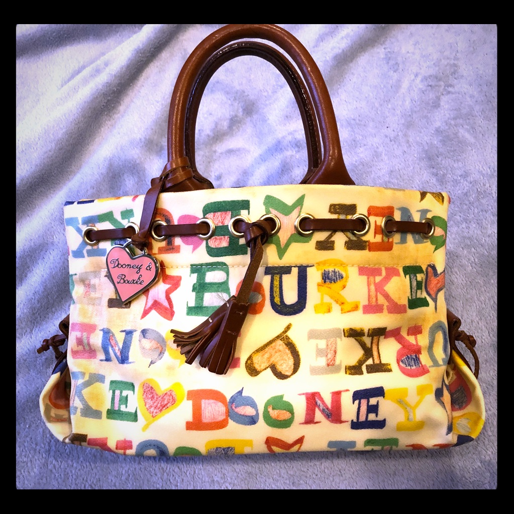 Dooney & Bourke Graffiti Scribble Purse